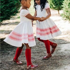 WELL DRESSED WOLF OMI JO VGUC Geometric Pattern Twirl Dress